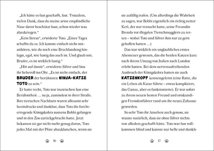 Produktbild Ninja Cat (Band 2) - Meisterdieb auf der Flucht! (Deutsch, Dermot O'Leary, Tamara Reisinger, Nick East, Loewe Kinderbücher, 2023)