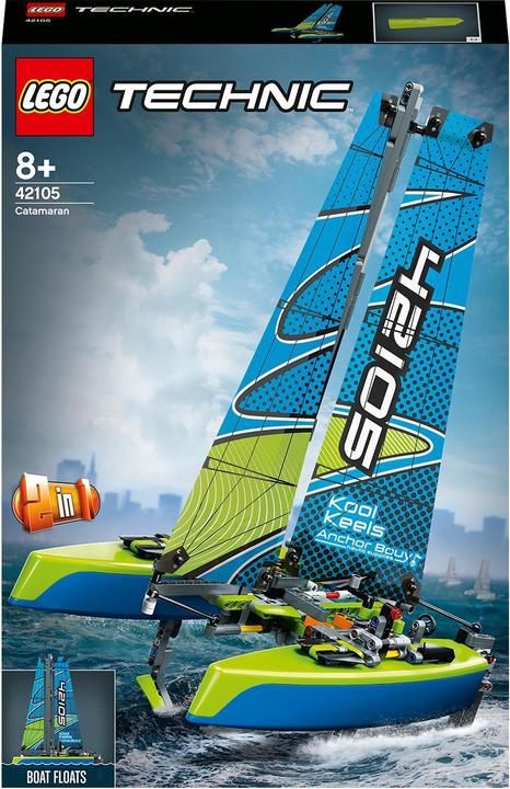 Immagine prodotto LEGO Tecnica: Catamarano (42105, LEGO Technic, LEGO DC)