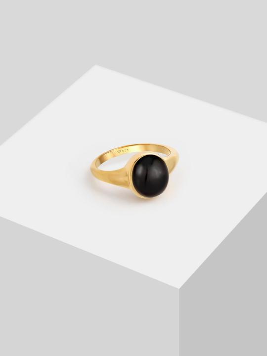 Produktbild Elli Siegelring mit Onyx Edelstein (56, 925 Silber)