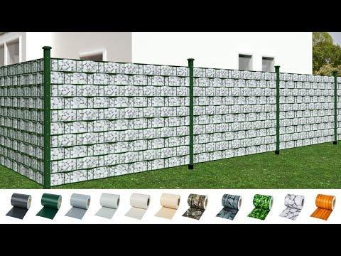 Actual product image tectake PVC privacy film (3500 cm)