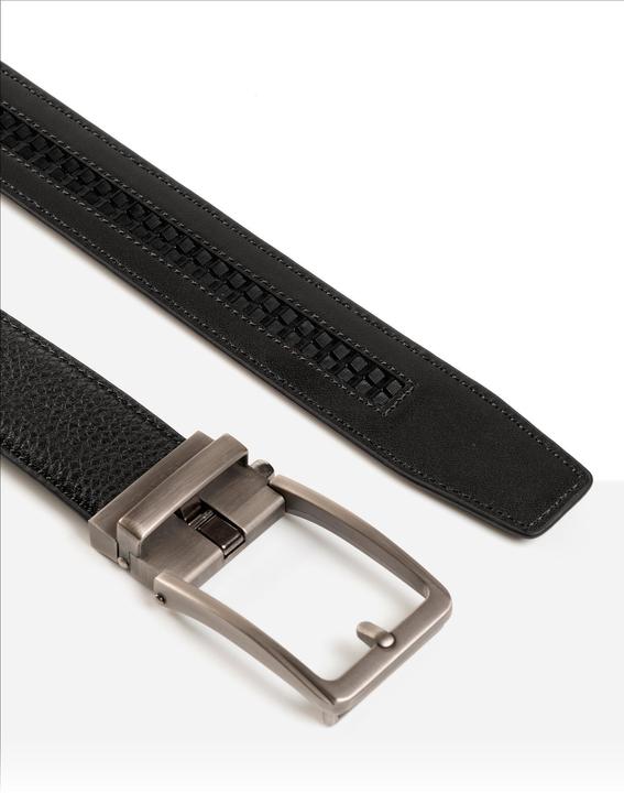 Produktbild Monti Ledergürtel YALE 3,5cm breit, Automatikschliesse Stufenlos (90)