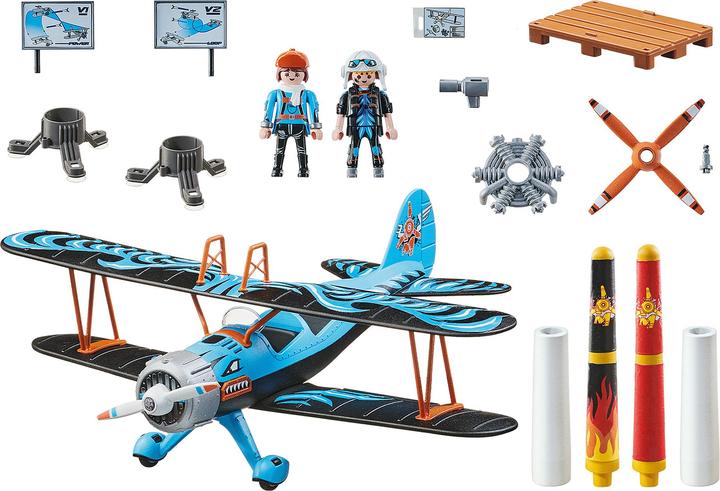 Immagine prodotto Playmobil Spettacolo di acrobazia aerea Double Decker Phoenix (70831, Playmobil Stunt Show)