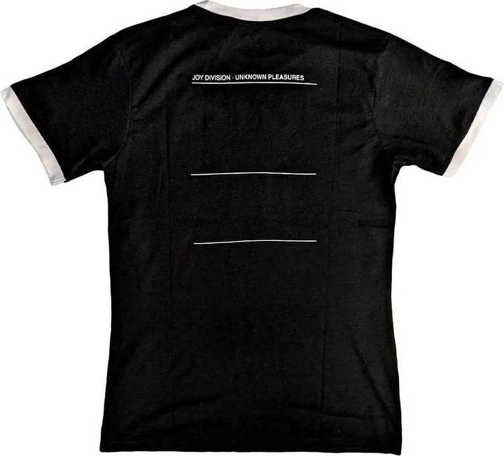 Actual product image Joy Division Unisex Adult Unknown Pleasures Back Print T-Shirt (XL)