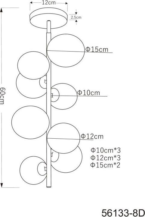 Produktbild Globo Riha (80 lm, G9)
