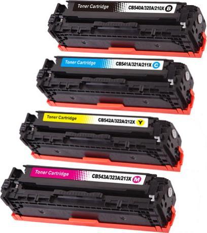 Produktbild Hermex Kompatibler Toner für HP Color LaserJet CP1217 (M, C, BK, Y)