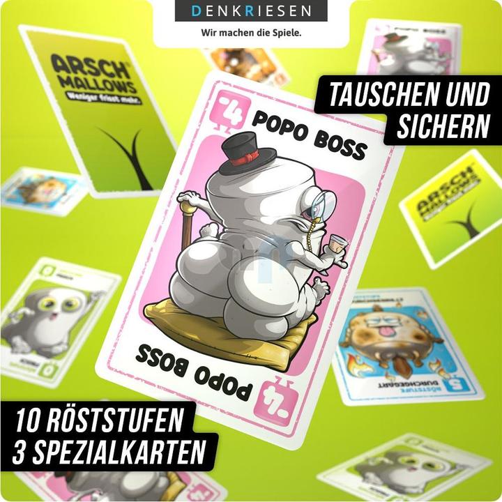 Produktbild Denkriesen Arschmallows® - "Weniger Frisst Mehr" (Deutsch)