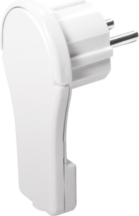 LogiLink Flachwinkelstecker weiss