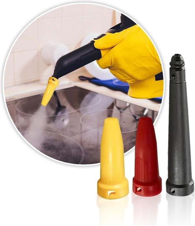 Hermex 3-tlg. Alternatives Powerdüsen-Set zu Kärcher Dampfreiniger SC1/SC2/SC3/SC4/SC5/SC7