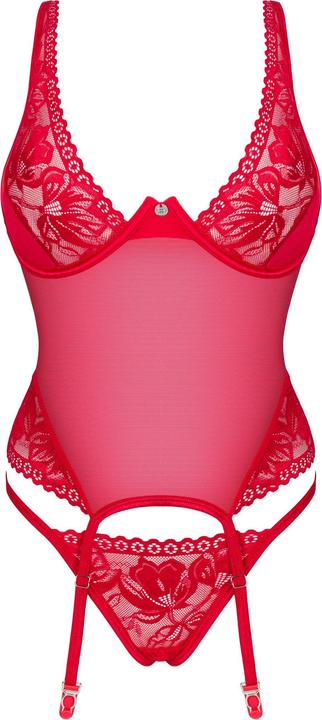 Immagine prodotto Obsessive Corsetto Lacelove Rosso Xl/Xxl (XXL)