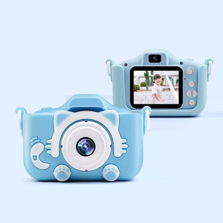 Immagine prodotto OEM Consumer electronics Digital camera for kids cat shape 40Mpx X5S blue