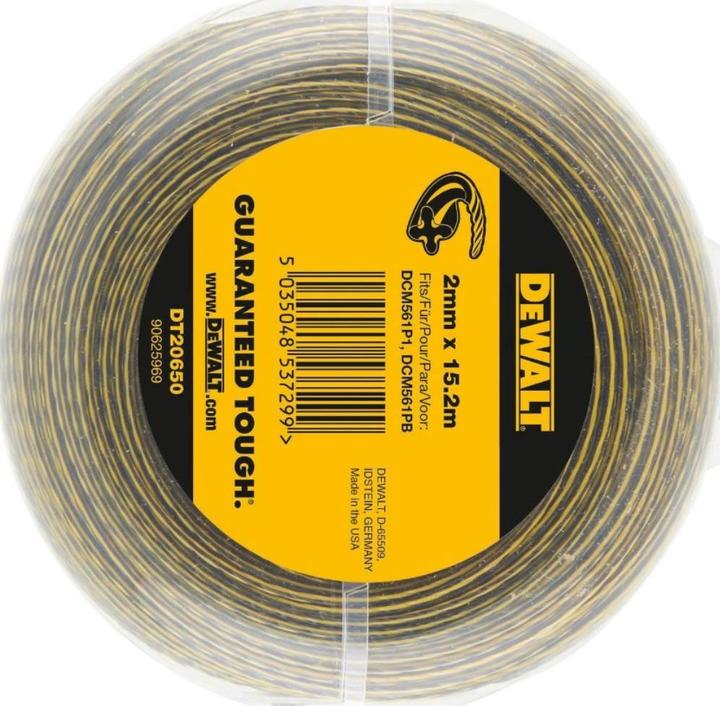 Produktbild DeWalt TrimmerFaden 152 m/20 (Rasentrimmer, Trimmerfaden + Fadenspule)