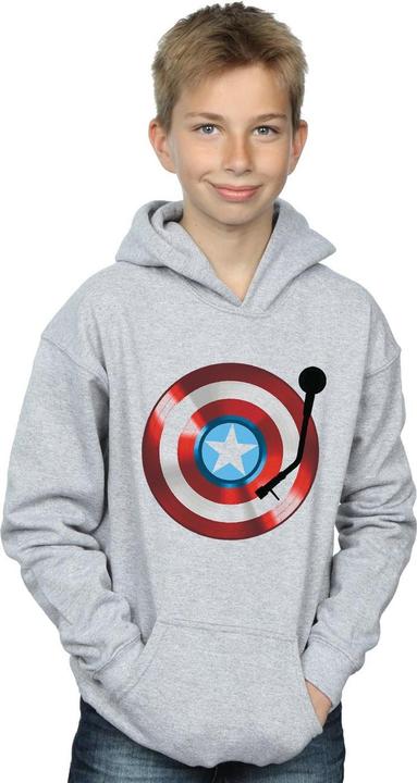 Produktbild Captain America Turntable Kapuzenpullover Jungen (128)