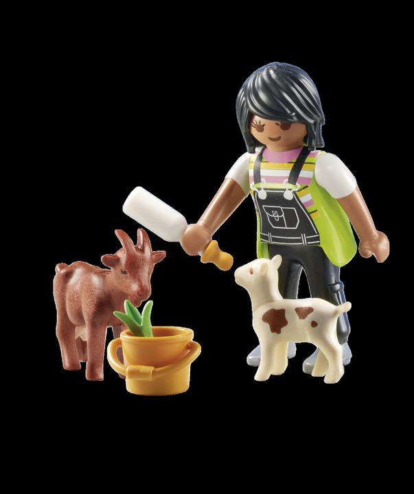 Produktbild Playmobil 71759 Frau mit Ziegen (71759, Playmobil Special Plus)
