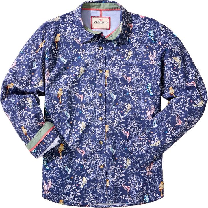 Immagine prodotto Joe Browns Botanical Bird Print Long Sleeve Shirt (S)