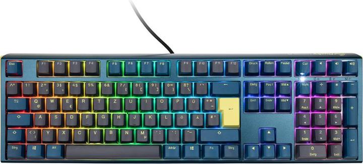 Actual product image Ducky One 3 Daybreak Gaming Keyboard, RGB LED - MX Speed Silver (DE, Cable)