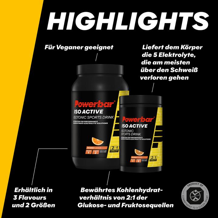 Actual product image Powerbar Isoactive (Orange, 1 x)