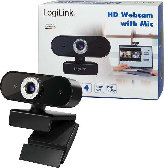 Immagine prodotto LogiLink HD-USB-Webcam (0.90 Mpx)