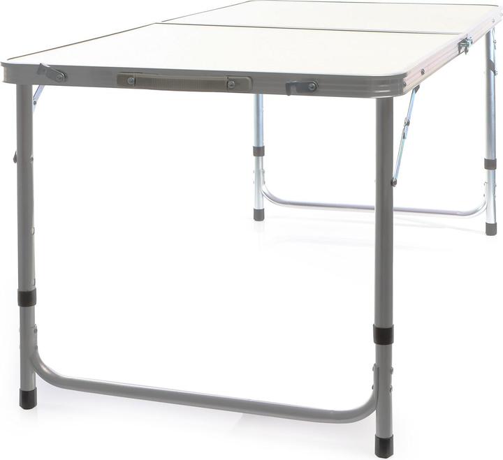 Image du produit Wiltec Toboli Table de camping pliante 120x60x70cm réglable en hauteur Table de camping pliante
