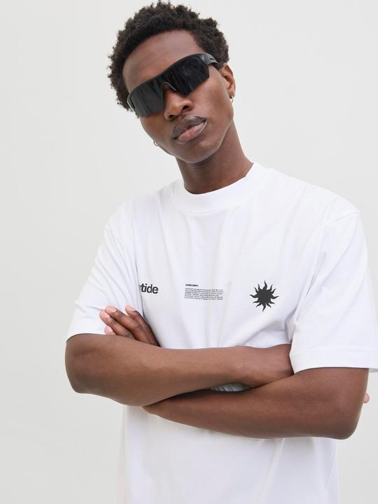 Image du produit Jack & Jones Gedruckt Rundhalsausschnitt T-shirt T-shirt (S)