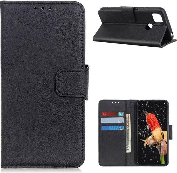 Actual product image MU Classic Litchi Leather Bookcover Series (Motorola Moto G 5G)