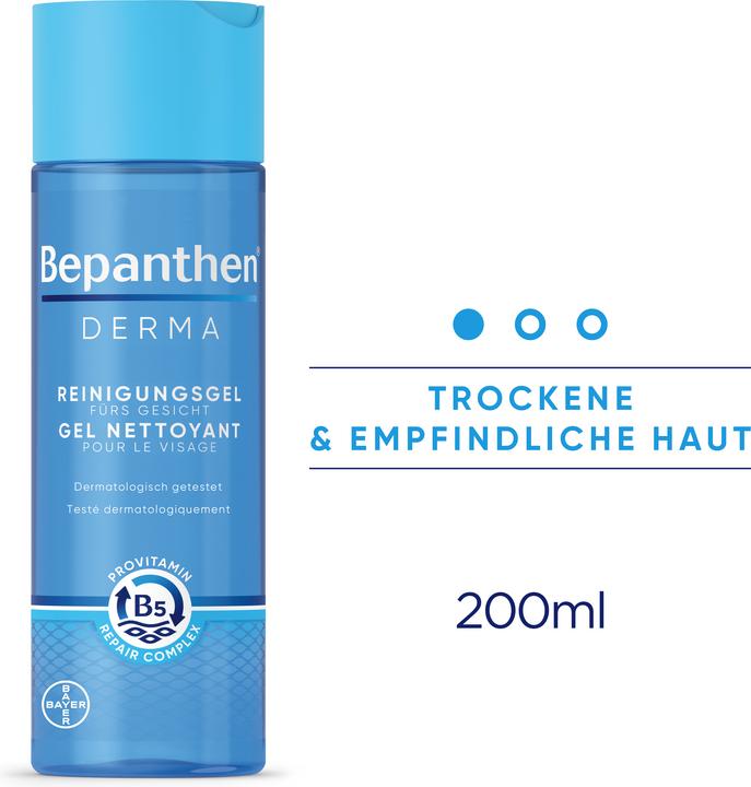 Immagine prodotto Bepanthen Derma Gel detergente per il viso (Gel, 200 ml)