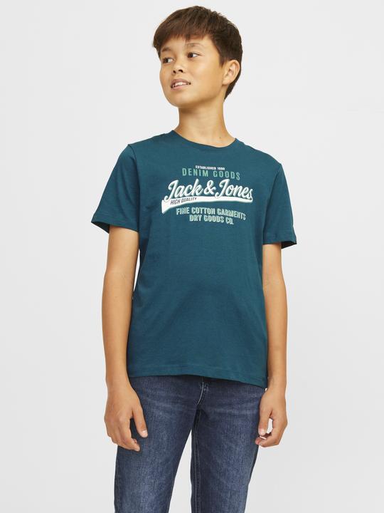 Produktbild Jack & Jones JJELOGO TEE SS ONECK 2COL 24/25 NOOS JNR (176)