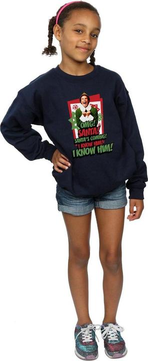Produktbild Elf OMG Santa Sweatshirt Mädchen (140, 146)