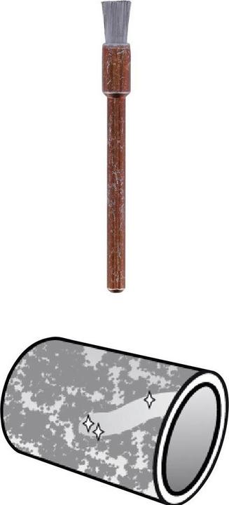 Actual product image Dremel Stainless steel brush 532
