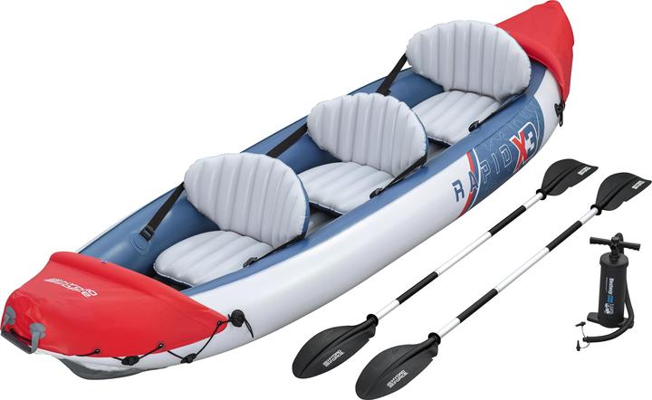 Actual product image Bestway Hydro Force Rapid X3 Inflatable 3-Person Kayak Set 3.81 m (3 pers.)