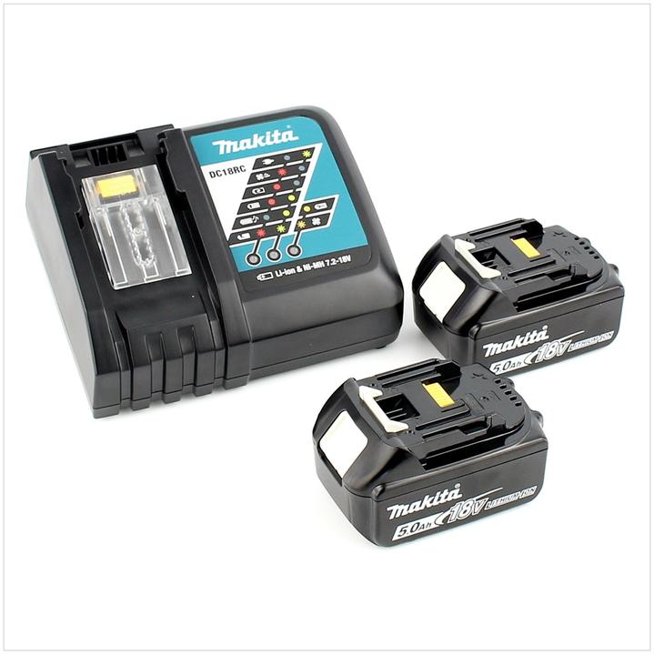 Image du produit Makita DHP482RTJ 18V 2x perceuse à percussion à batterie rechargeable (Fonctionnement sur batterie)