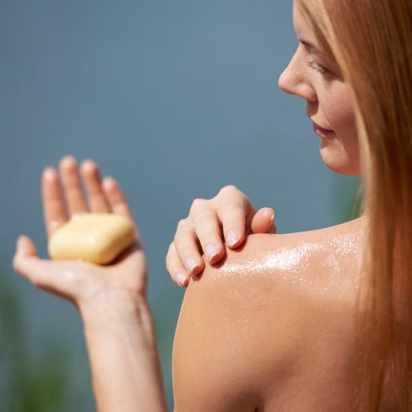 Produktbild Rosenrot Feste Bodybutter (Körpercreme, 200 ml)