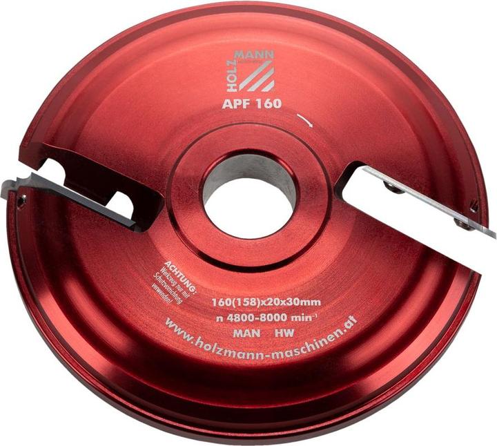 Image du produit Holzmann Fraise à surfacer 160x20x30 Z2 n4800-8000