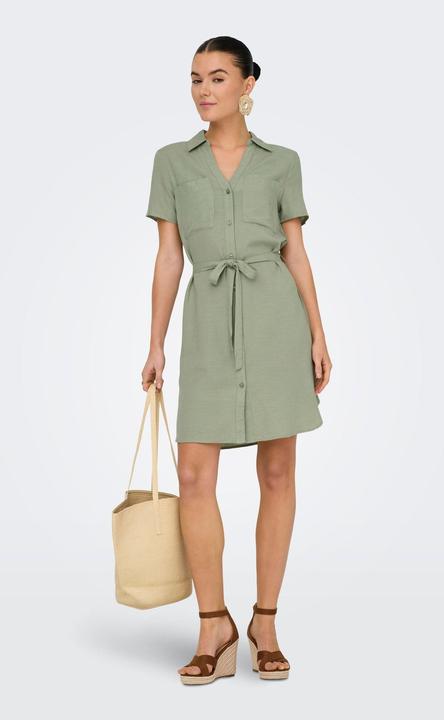 Produktbild JdY JDYCAYA Midikleid Hemdblusenkleid (L)