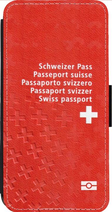 Produktbild PhoneLook Hülle Wallet schwarz Swiss Passport (Apple iPhone 14 Pro Max)