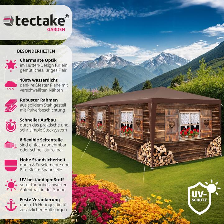 Produktbild tectake Almhütte (900 cm, 300 cm)