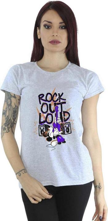 Image du produit Disney - T-shirt MICKEY MOUSE ROCK OUT LOUD - Femme (XL)