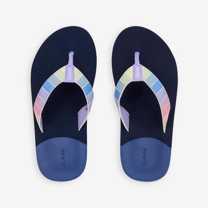 Actual product image Olaian Zehensandalen Kinder 550 Rainbow (31)