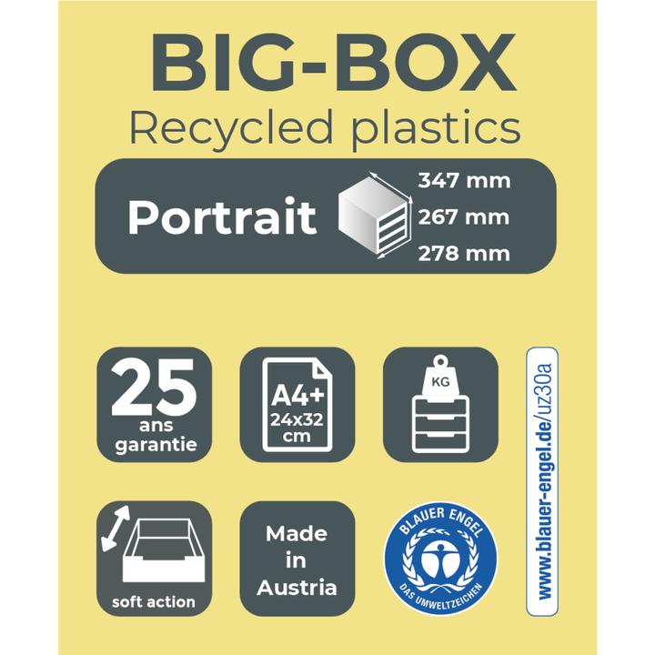 Produktbild Exacompta Selbstständige Schubladenboxen (A4+)