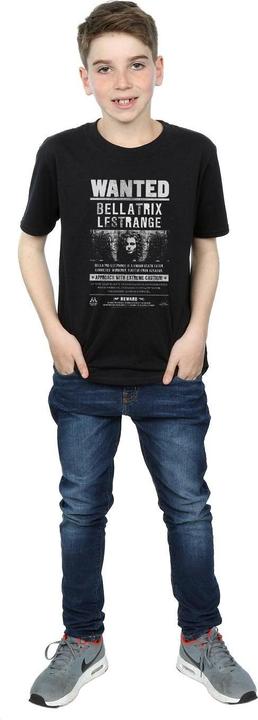 Image du produit Garçons - Bellatrix Lestrange Wanted Poster - T-shirt en coton (140, 146)