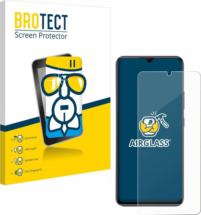 Actual product image BROTECT AirGlass bulletproof glass film (1 Piece, Cubot A1)