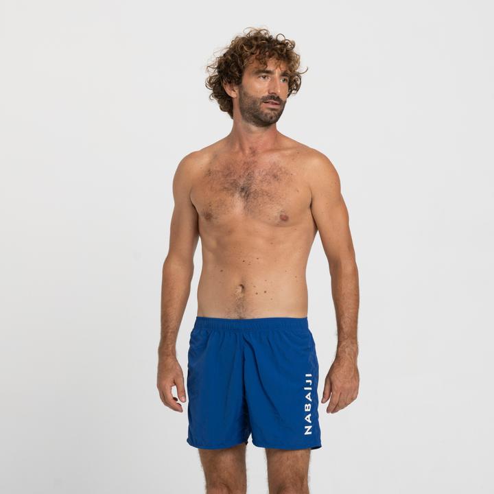 Actual product image Nabaiji Men's swim shorts - 100 blue (50)