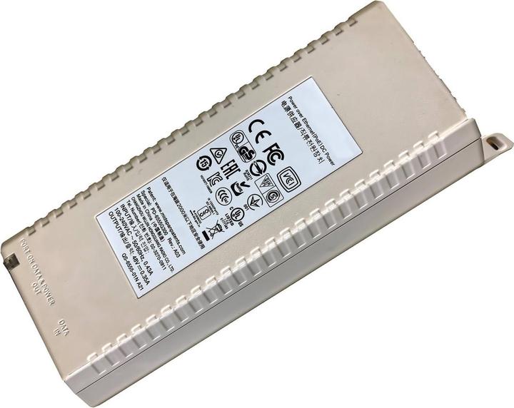 Actual product image HPE E Aruba AP-POE-ATSR Midspan Injector 1-Port, Smart Rate, 802.3at (802.3af (PoE), 30 W)