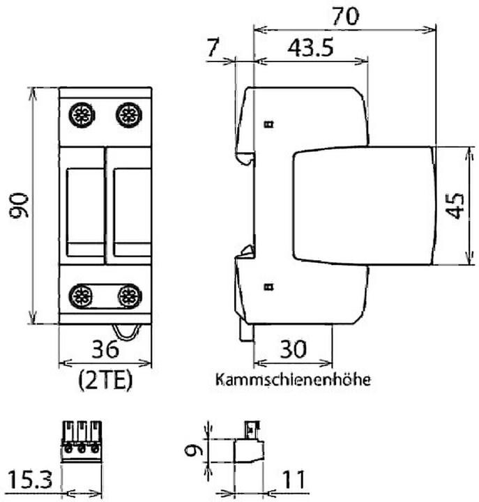 Image du produit Dehn Parafoudre DG M TN ACI 275 FM
