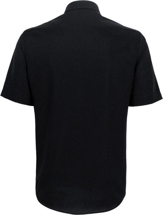 Image du produit Hakro Chemise homme business manches 1/2 noir taille L (L)