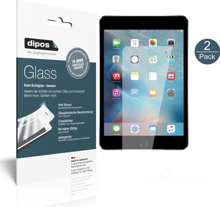 Produktbild Dipos Displayschutz Anti-Shock (1 Stück, Apple iPad mini 4)