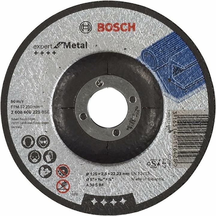 Bosch Professional Zubehör PRO Metal Trennscheibe, 125 x 2,5 x 22,23 mm