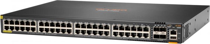 Actual product image Aruba 6200F 48G Class4 PoE 4SFP+ 370W Switch (52 Ports)