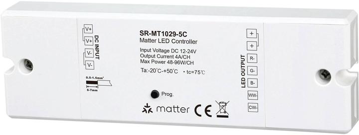 Image du produit Sunricher Contrôleur Matter LED RGB + CCT Tunable White