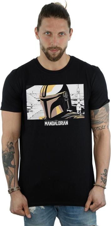 Produktbild Star Wars The Mandalorian Profile Frame TShirt (3XL)