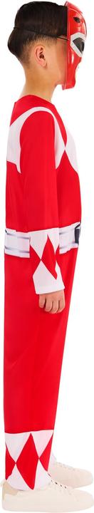 Actual product image Power Rangers Childrens/Kids Red Power Ranger Costume (128)